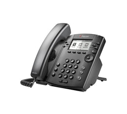 2200-48300-025 - Polycom VVX 301 6-Lines Dual-Port Ethernet 3.2-inch LCD IP Phone