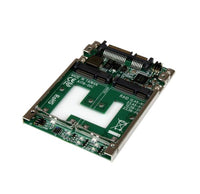 25SAT22MSAT - Startech Build A Raid Array With Two Msata Ssds That Can Be Installed Into A Single 2.5In