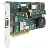 370855-001 - HP Smart Array P600 PCI-X 8-Channel 64-Bit SAS RAID Controller Card with 256MB Battery Backed Write Cache (BBWC)