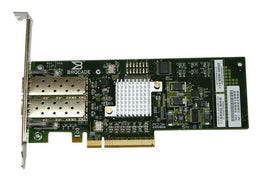 80-1002226-02 - Brocade Dual-Ports SFP+ Fiber Channel 8Gb/s PCI-Express x8 Host Bus Adapter (HBA)