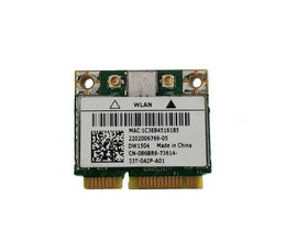 86RR6 - Dell 802.11b/g/n Mini PCI-Express Wi-Fi Card for Latitude E6430