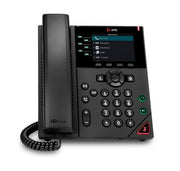 89B69AA#ABA - HP Poly VVX 350 6-Lines Dual-Port Ethernet 3.5-inch LCD VoIP Phone