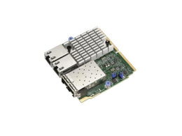 AOC-MTG-I2T2SM - Supermicro AOC-MTG-I2T2SM SIOM 2-port 10GBase-T& 2-port 10G SFP+, Intel X710-TM