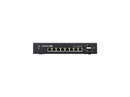BE650GZD6T - Ubiquiti EdgeSwitch 8 - switch - 8 ports - managed - rack-mounta (UBI-ES-8-150W)