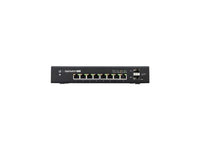 BE650GZD6T - Ubiquiti EdgeSwitch 8 - switch - 8 ports - managed - rack-mounta (UBI-ES-8-150W)