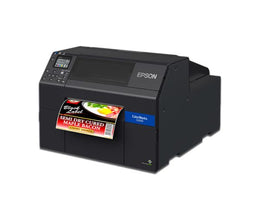 C31CH77A9981 - Epson ColorWorks C6500A 1200 x 1200 dpi 5ips USB, Ethernet Auto Cutter Color Inkjet Label Printer