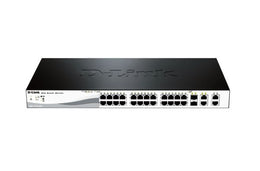 DES-1210-28P - D-Link 26-Ports 10/100BASE-TX Ethernet Network Switch with 2-Ports SFP