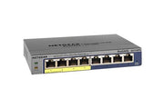GS108PEv3 - Netgear 8-Ports 10/100/1000BASE-T Ethernet Desktop Managed Plus Switch