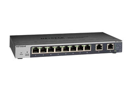 GS110EMX-100NAS - Netgear GS110EMX 8-Ports 10/100/1000BASE-T and 2-Ports Multigigabit Ethernet Layer 3 Rack-mountable Managed Network Switch