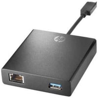 N2Z64AA - HP USB-C to RJ45/USB 3/USB-C 1 Port(s) 1 Twisted Pair