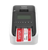QL-820NWBC - Brother 300 x 600 dpi 110 lpm USB LCD Display Desktop Label Printer