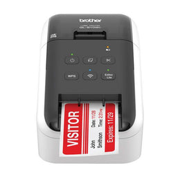QL810WC - Brother High-Speed Professional 300 x 600 dpi 13.5ppm USB, Bluetooth, Wireless Direct Thermal Label Printer