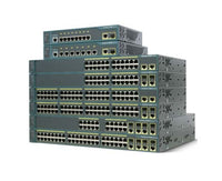 WS-C2960-24TT-L - Cisco Catalyst 2960 Series 24-Ports 10/100/1000BASE-T Ethernet Layer 2 Rack-mountable Managed Network Switch with 2-Ports Fast Etherenet