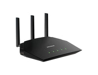 RAX10 - Netgear 4-Ports 10/100/1000BASE-T AX1800 Dual Band 2.4GHz / 5GHz 2x2 802.11ax Wi-Fi 6 Desktop Wireless Router