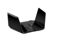 RAXE500 - Netgear Nighthawk 4-Ports 10/100/1000BASE-T and 1-Port 1/2.5GBASE-T Ethernet AXE11000 Tri Band 2.4GHz / 5GHz / 6GHz 4x4 802.11ax Wi-Fi 6E Desktop Wireless Router